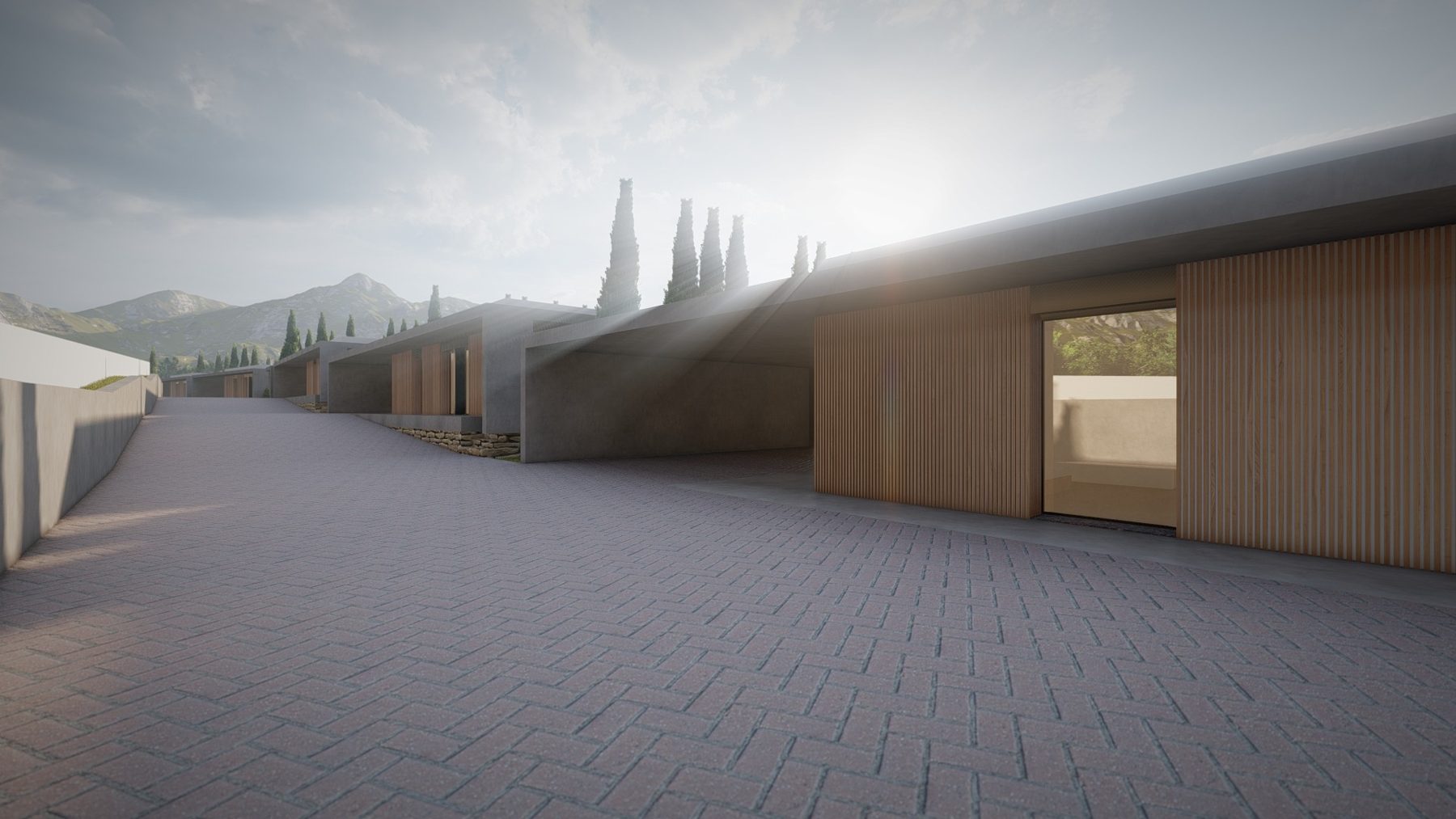 Visualização 3D do empreendimento Moradias do Carvalhal — imagem 3